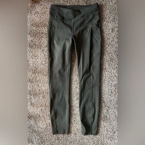 Women’s Lulu Lemon Fast Free 7/8 Tight II Leggings 25" Nulux Size 6